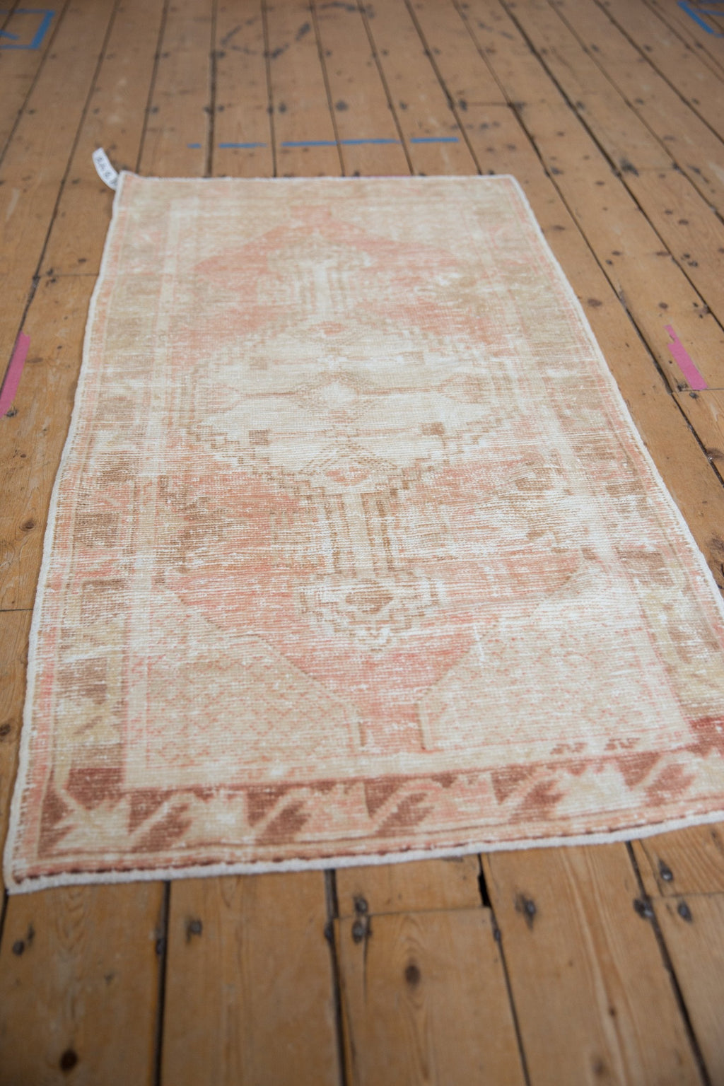 2.5x5 Vintage Distressed Oushak Rug Runner