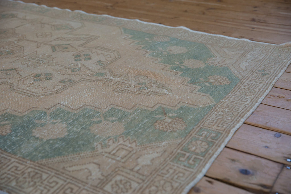 4x8 Vintage Distressed Oushak Rug Runner