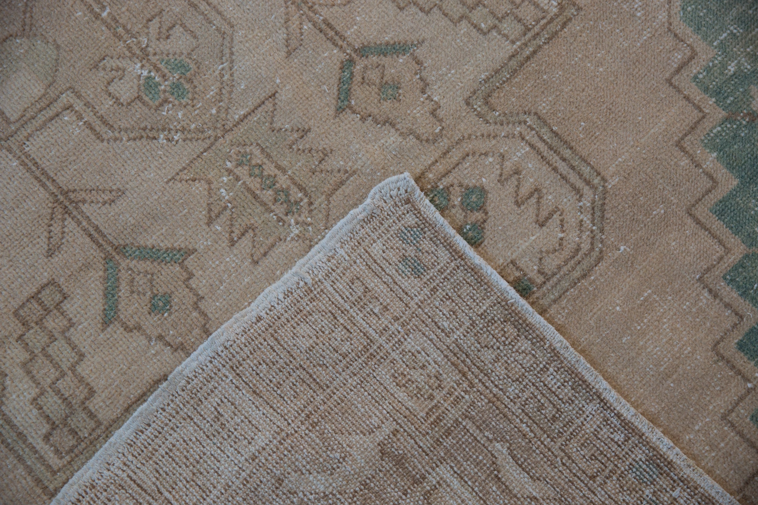 4x8 Vintage Distressed Oushak Rug Runner