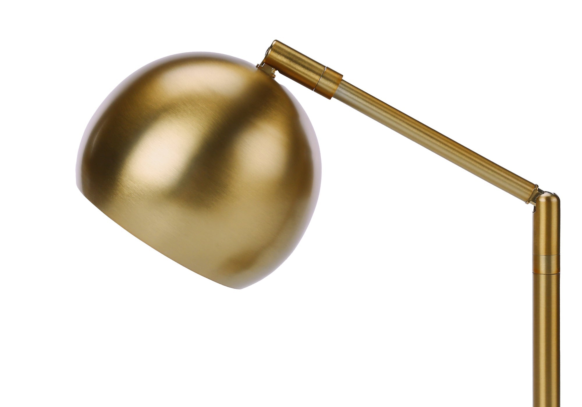 Lighting, 19'h, Table Lamp, Gold Metal, Gold Shade, Contemporary