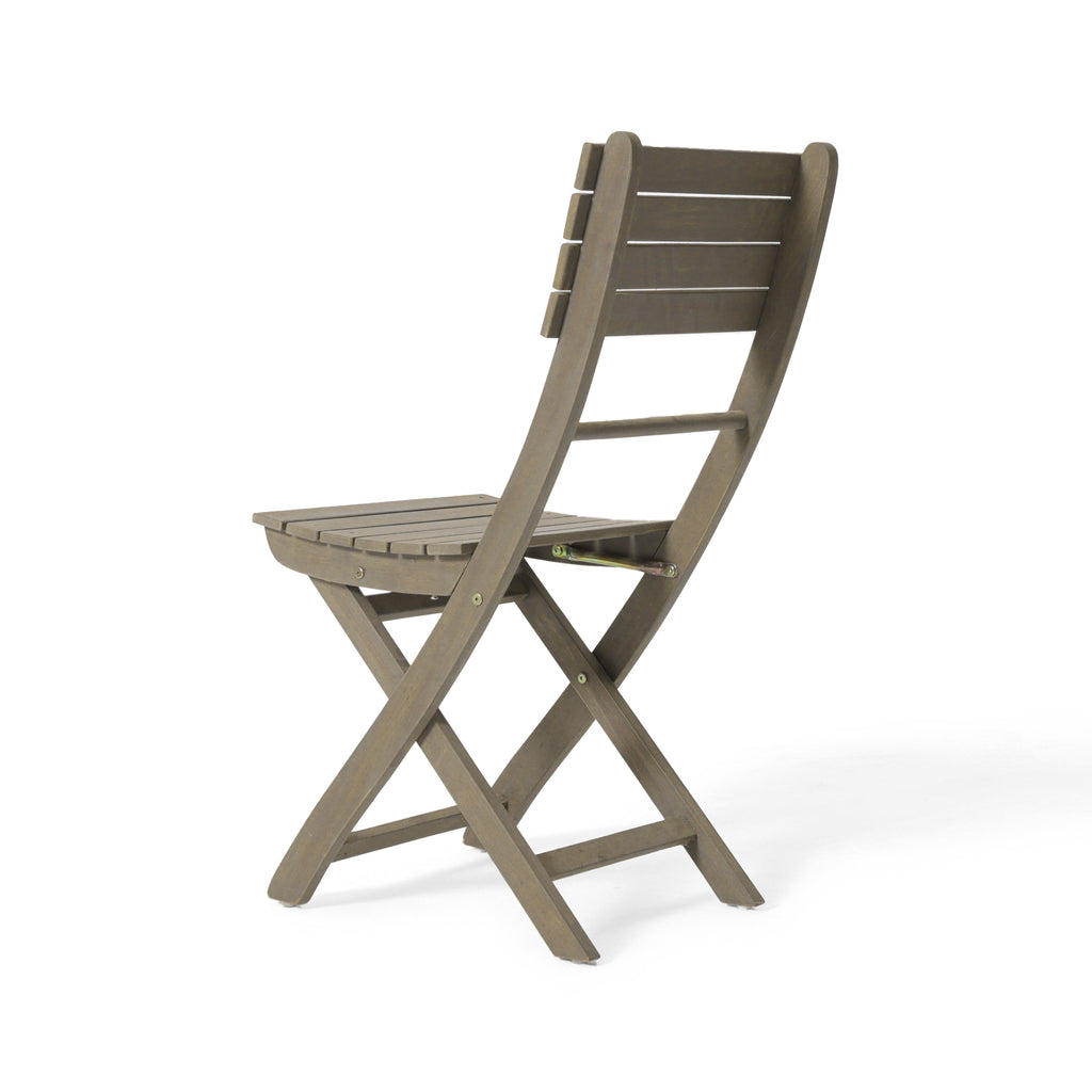 POSITANO  FOLDABLE DINING SET, GREY