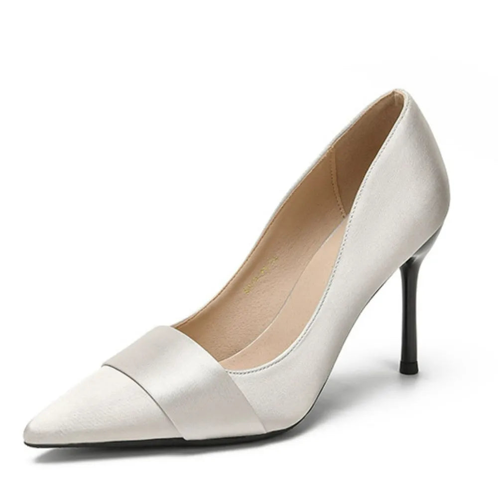 Point Toe High Heel Pumps