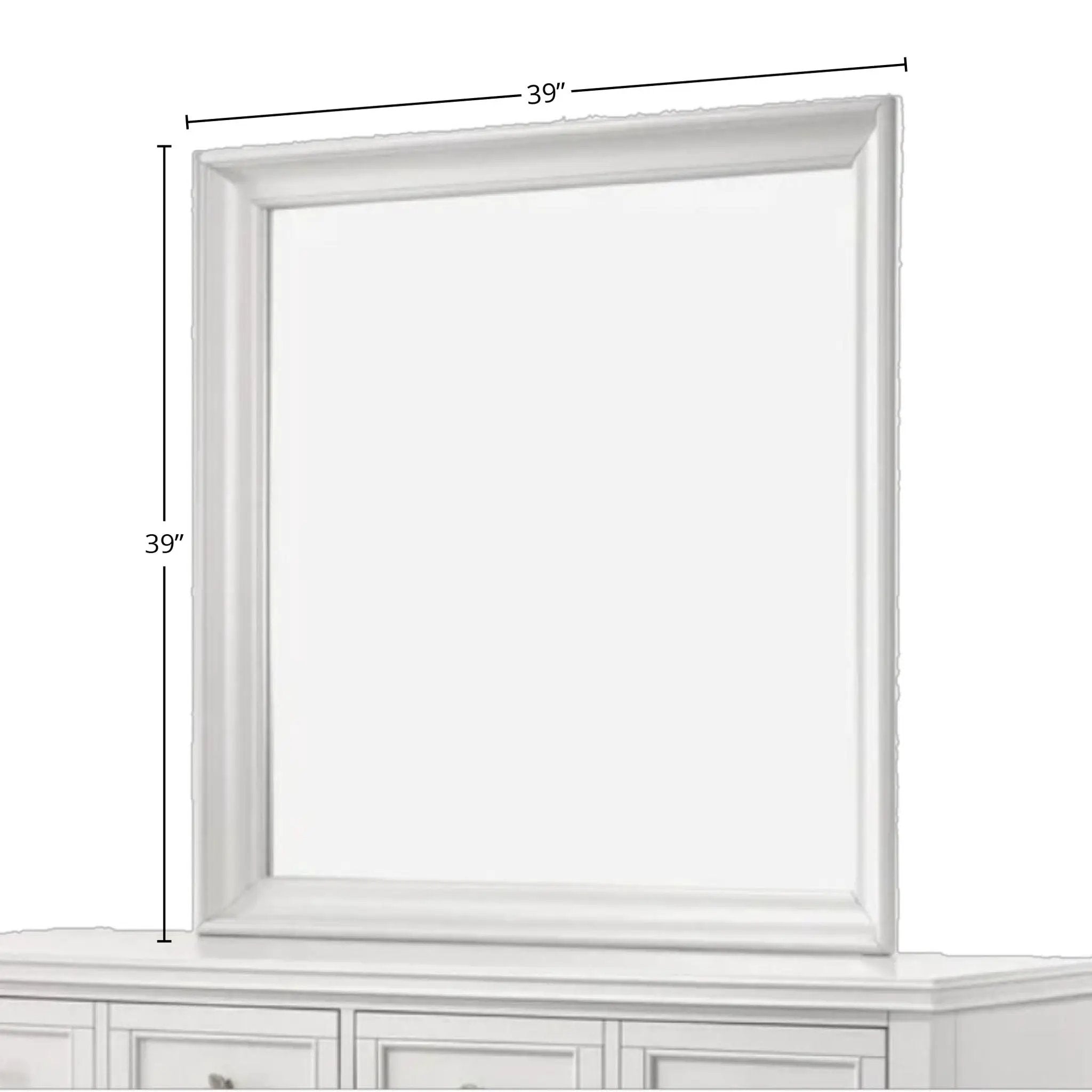 Square Mirror, Stylish Design