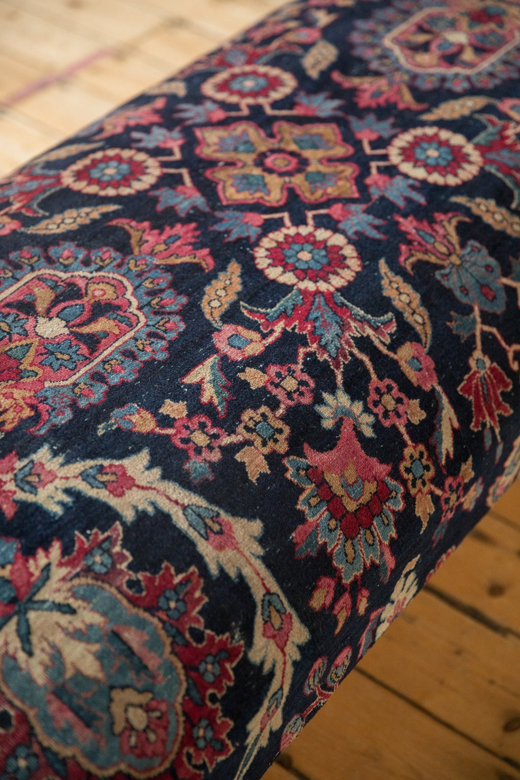 RESERVED Vintage Persian Rug Ottoman Coffee Table