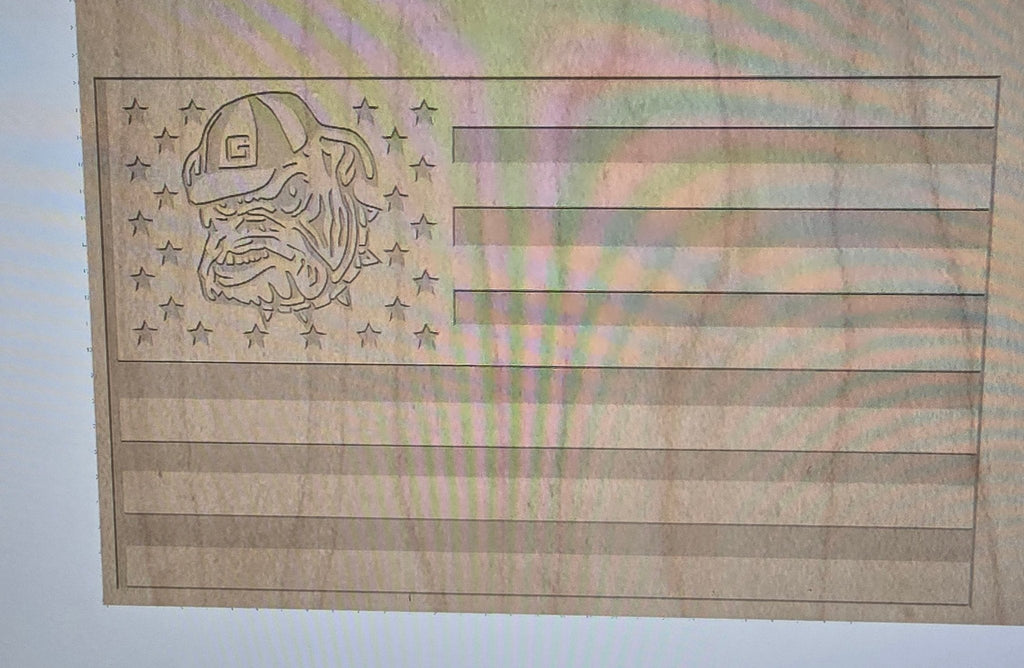 Sports team American Flag