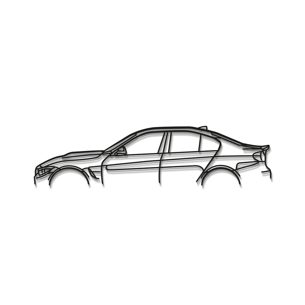 M3 F80 Classic Metal Car Wall Art - MT1010