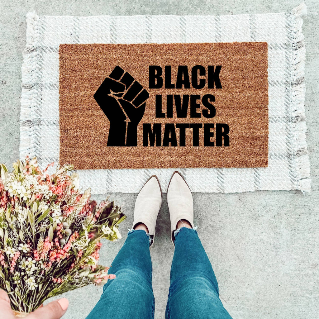 Black Lives Matter Doormat