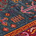 Cleveland Colorful Traditional Area Rug - Teal, Aqua, Navy