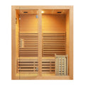 SAUNA EVOLUTION®  Canadian Indoor Ozone Saunas And Steam Room For SPA Center Glass 08