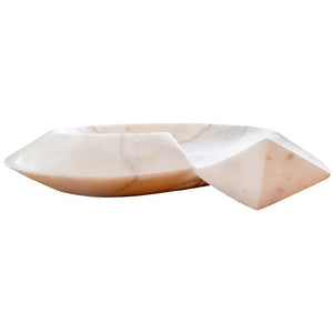 Bathroom sink by Villohome: Carrara marble helix-shaped stone above-vanity, polished, 20x23x4 in