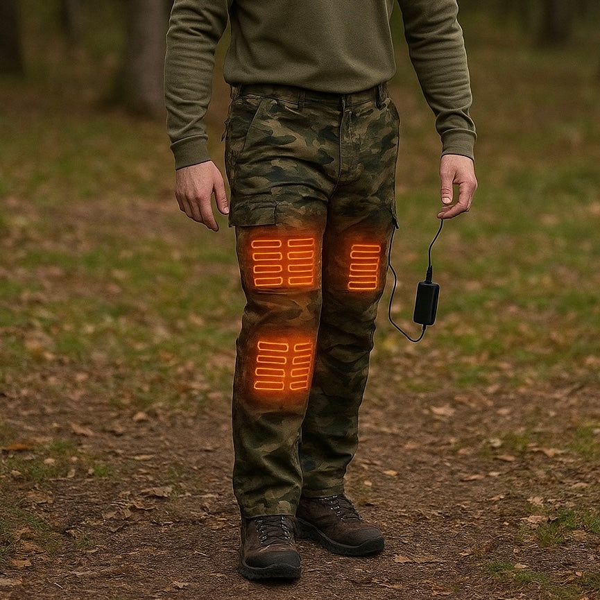 LITEGUEST 8-Zone Heated Cargo Pants – USB Heated Outdoor Winter Wear