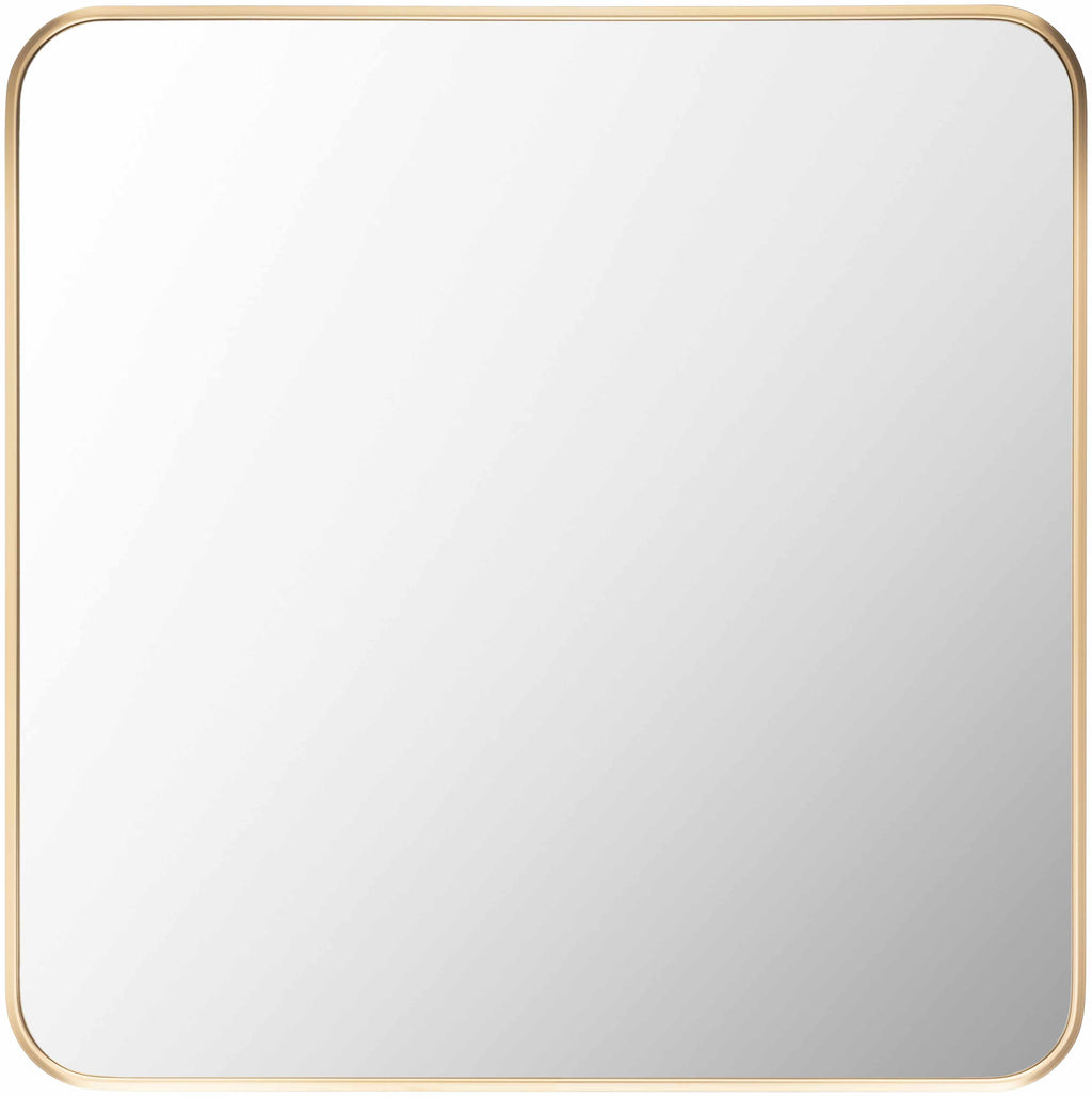 Ockenfels Modern Arched  Gold Wall Mirror