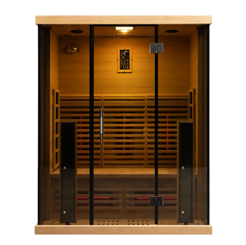 SAUNA EVOLUTION® Doctor Based Premier Full Spectrum Infrared Saunas Upgraded Version 1