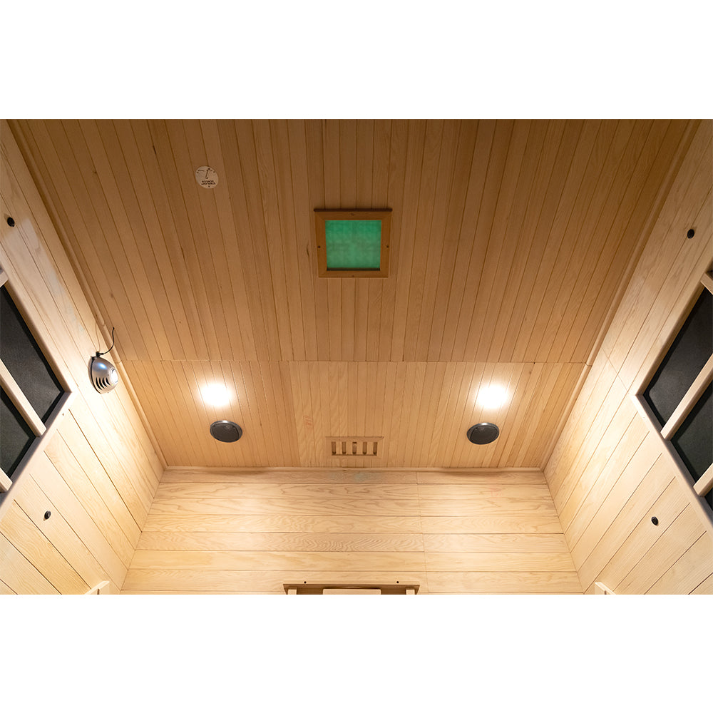SAUNA EVOLUTION®  Indoor Sauna Room with Recliner（Best Seller）Far Infrared 01