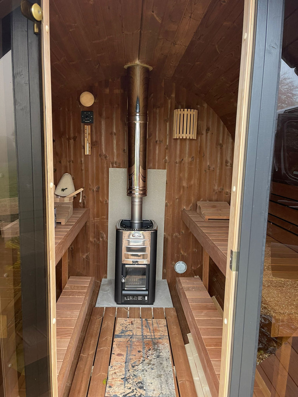 SAUNA EVOLUTION® Barrel Sauna Serenity Nature Air 7