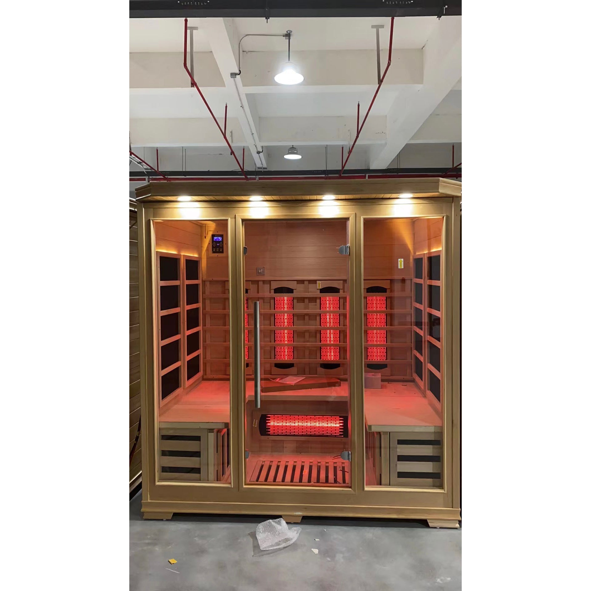 SAUNA EVOLUTION®  Full Spectrum Indoor Solid Wood Sauna Far Infrared 11