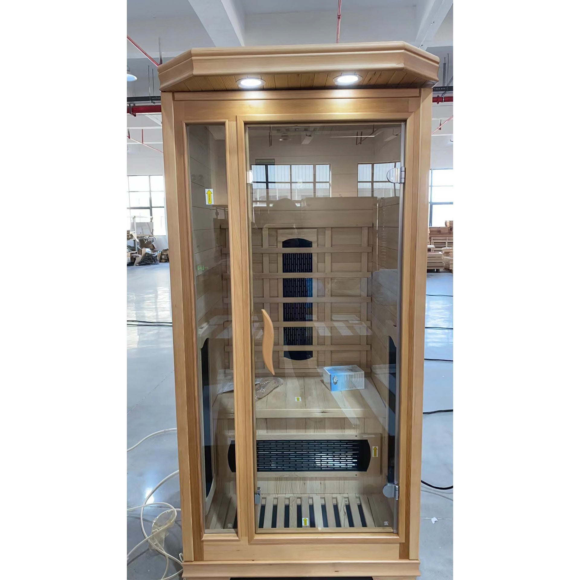 SAUNA EVOLUTION®  Indoor Wooden Dry Cabin Customized Sauna Room Far Infrared 04