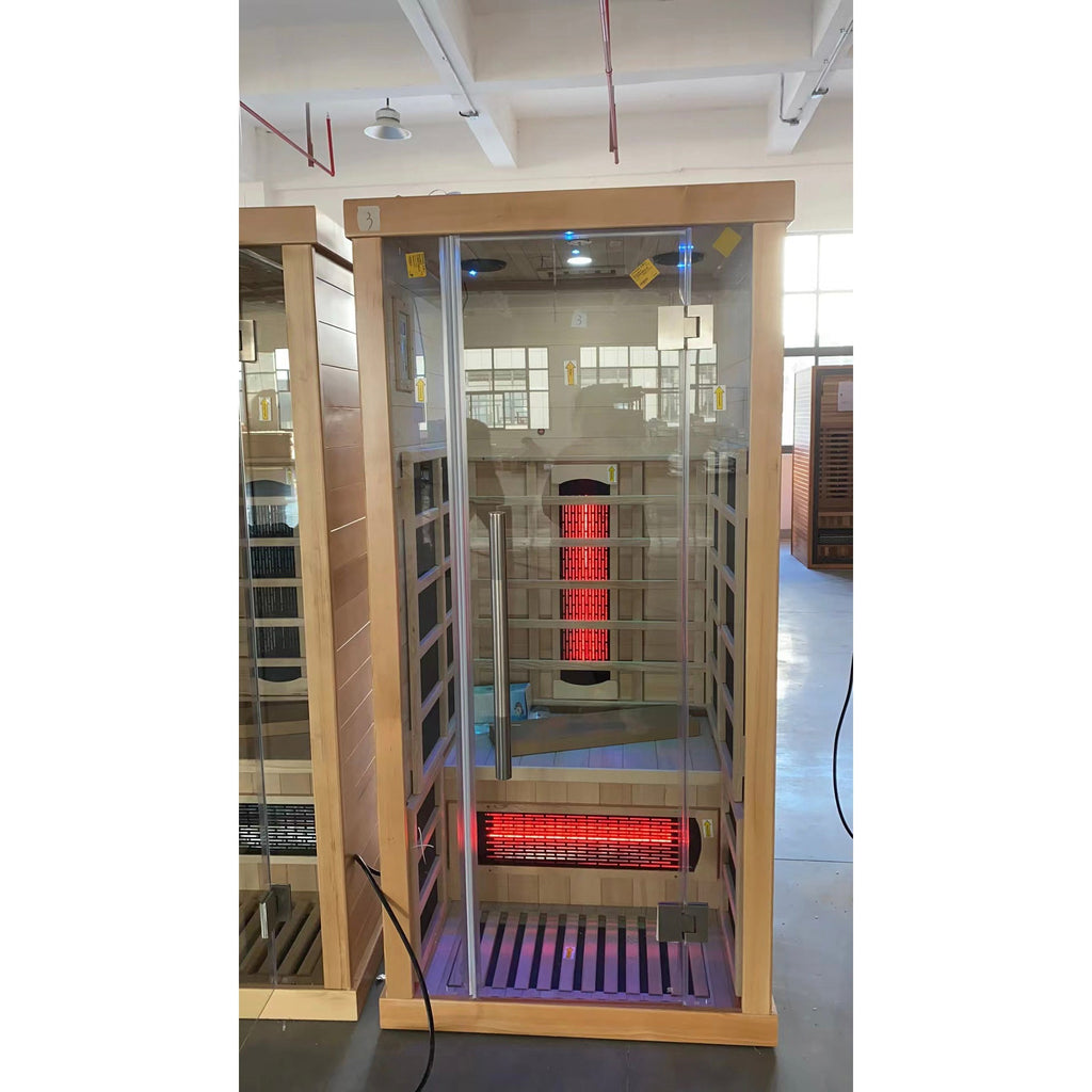 SAUNA EVOLUTION®  Full Spectrum Indoor Solid Wood Sauna Far Infrared 11