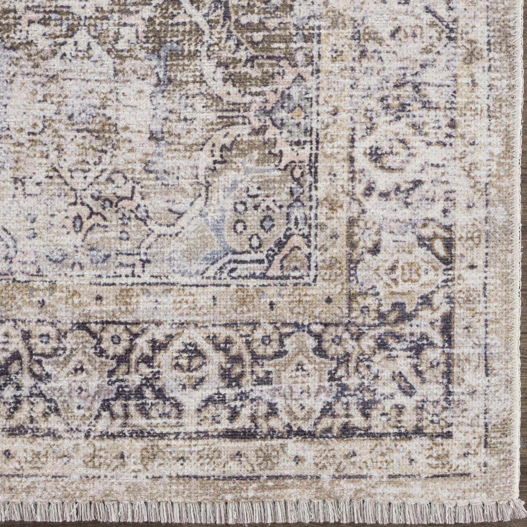 Olive Holi-2304 Washable Area Rug