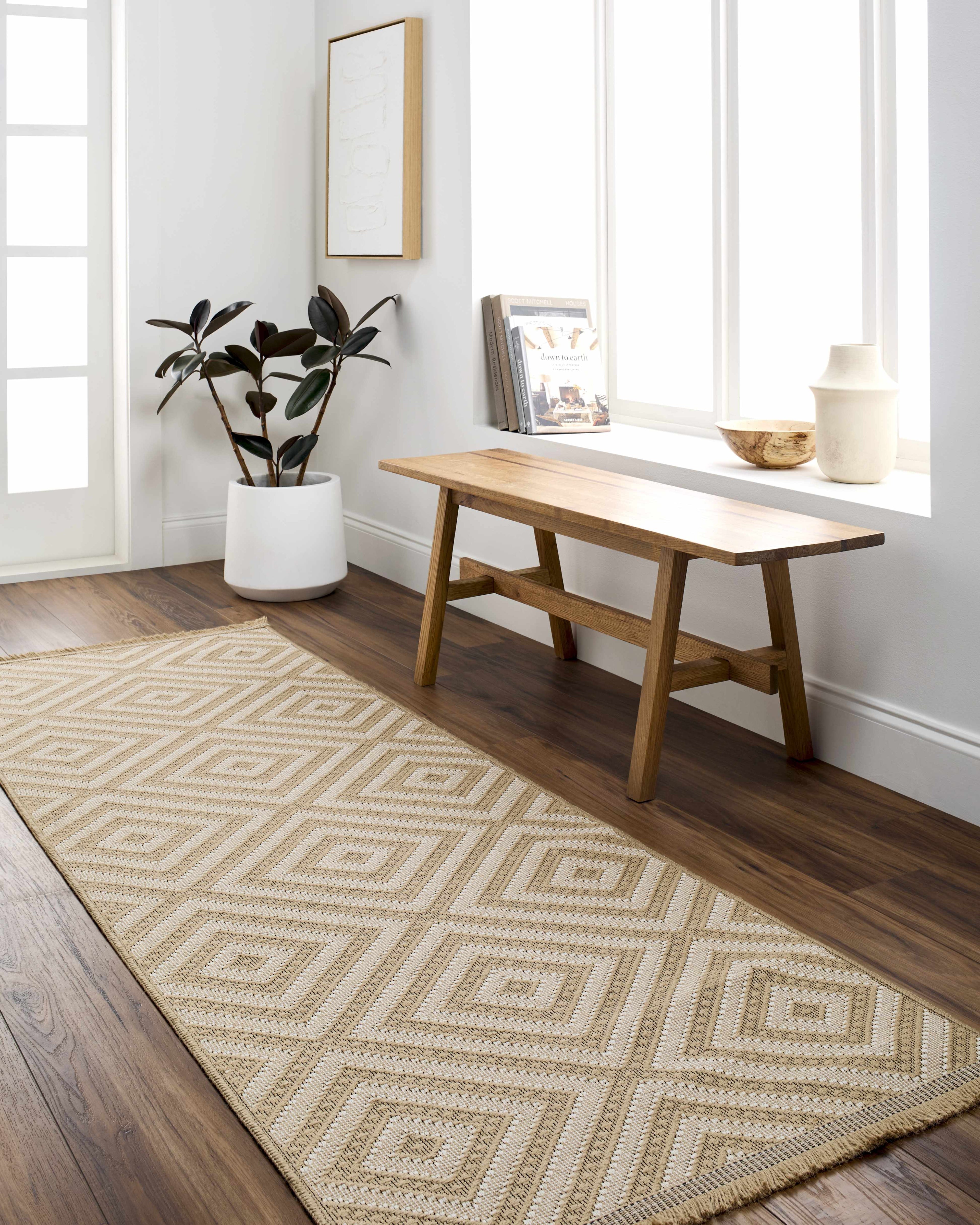 Uaine Washable Jute Rug