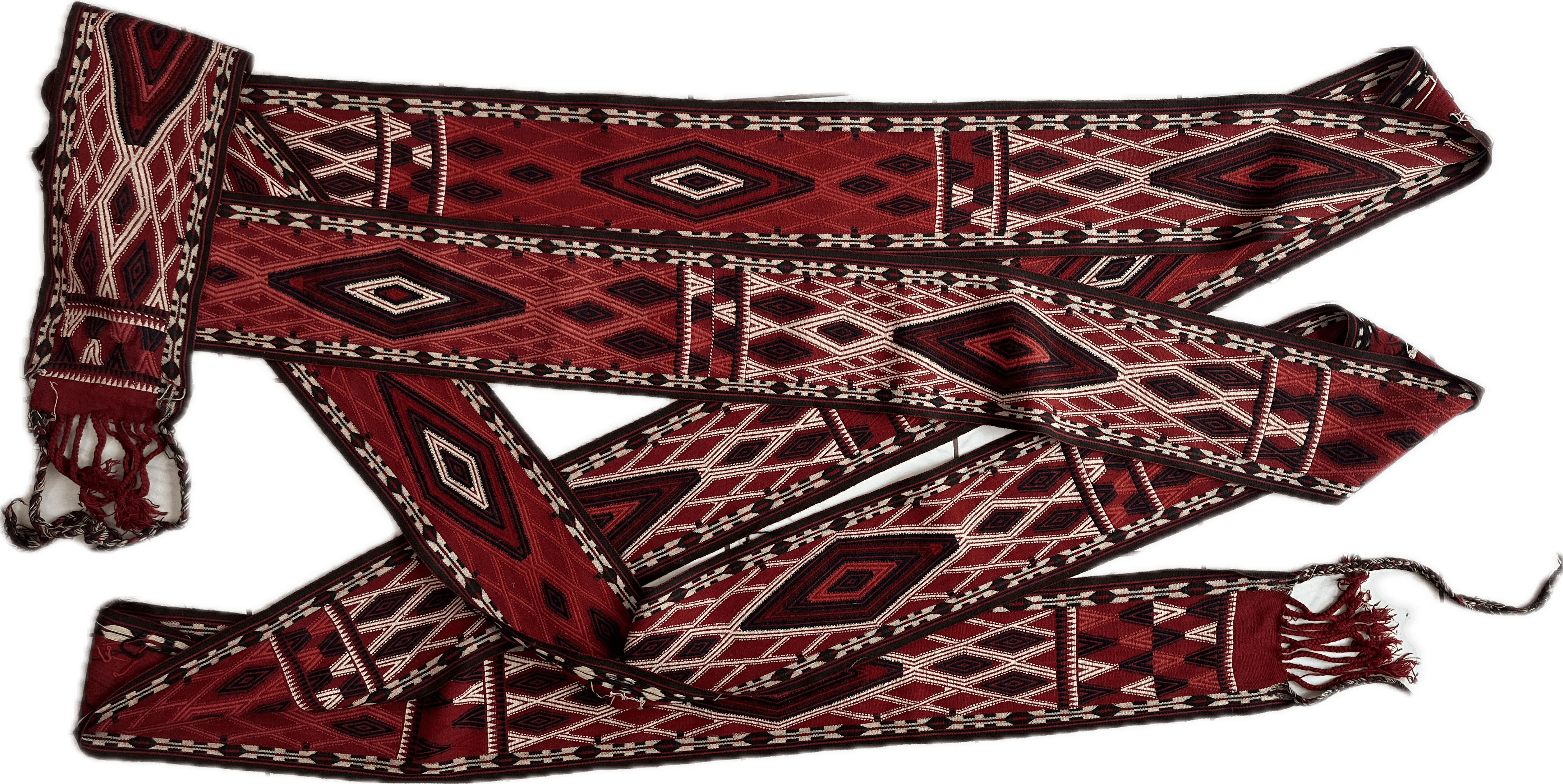 Antique Yomut 'Yomoud' Tent Band, Late 1800s to Early 1900s