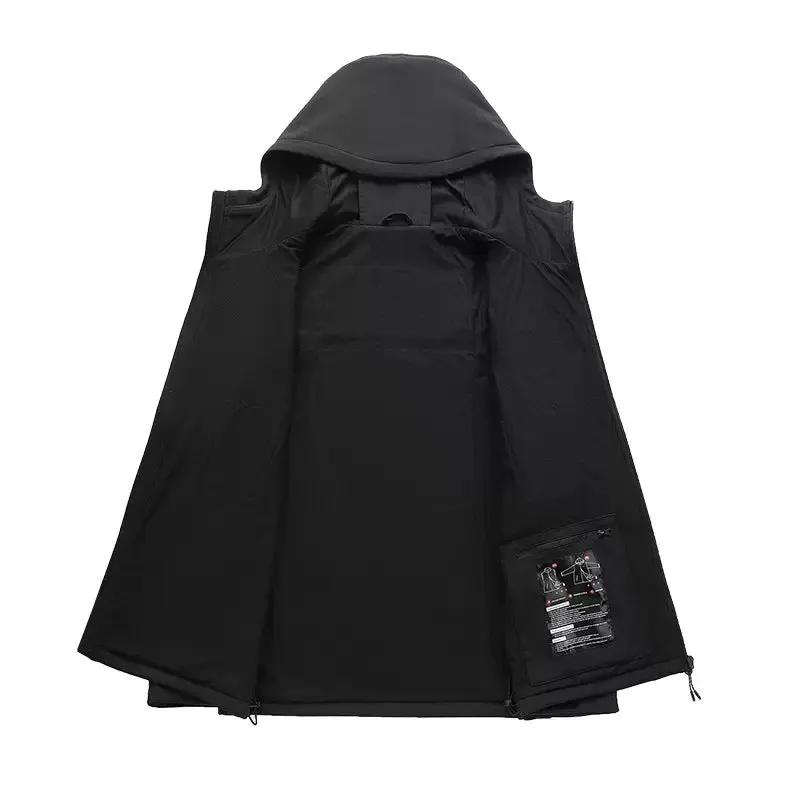 LITEGUEST 10-Zone Softshell Heated Jacket, black sport jacket