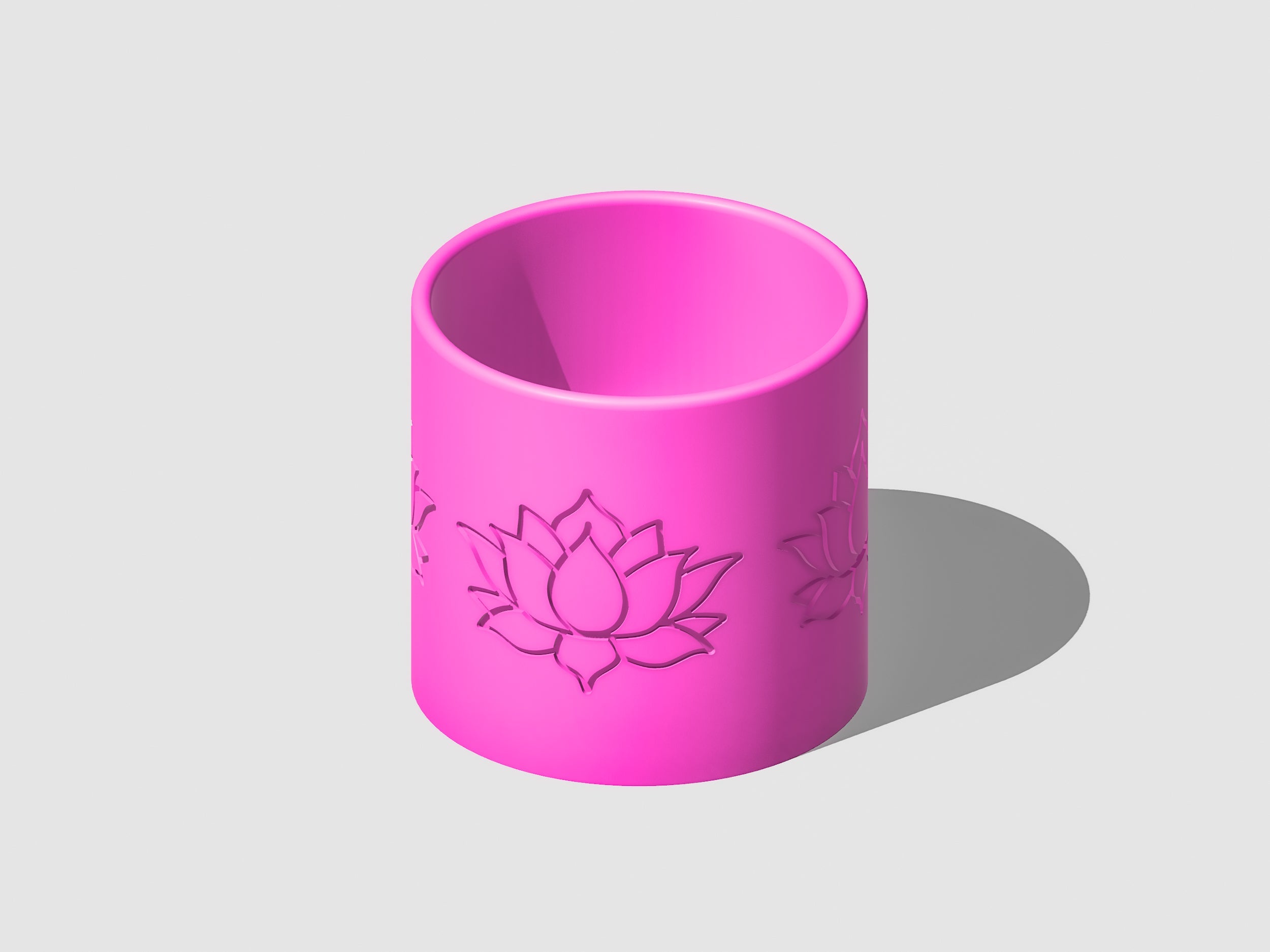 Lotus Flower Pot with Drainage