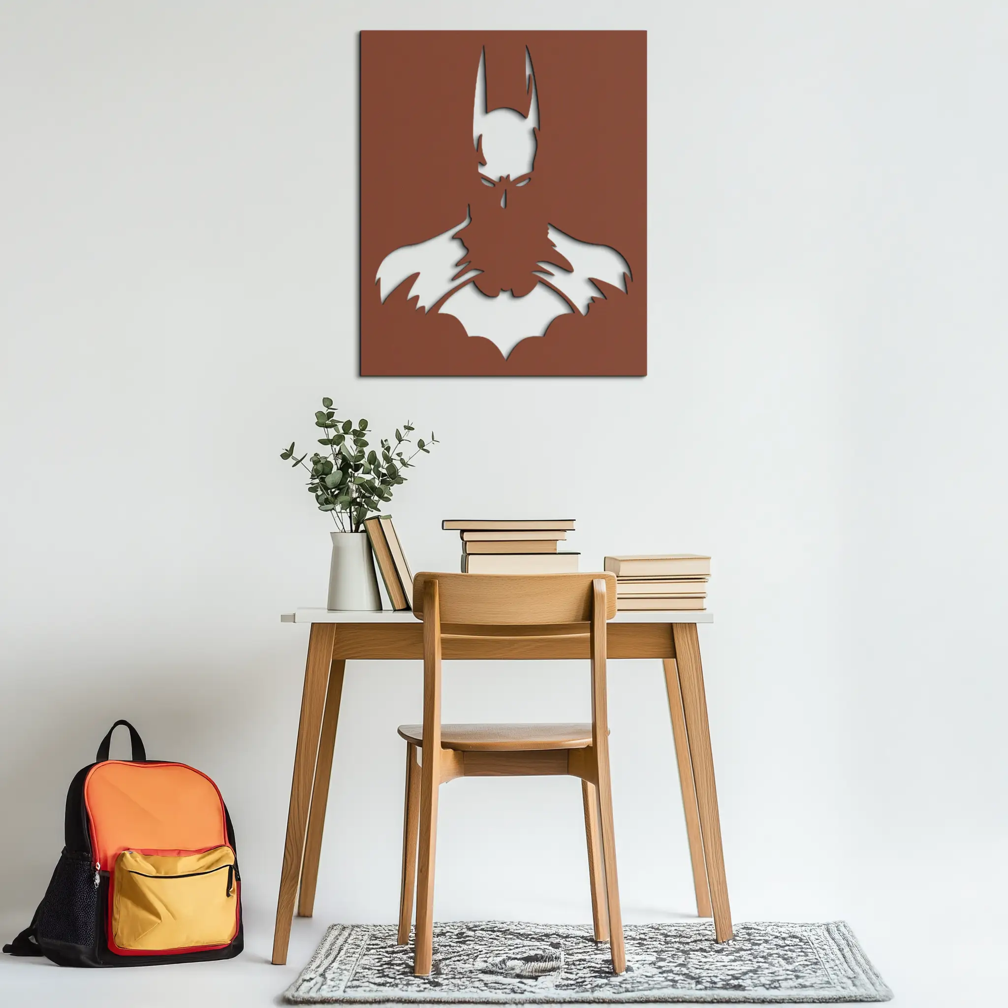 Dark Knight Metal Wall Art - Modern Steel Wall Decor - KAF034