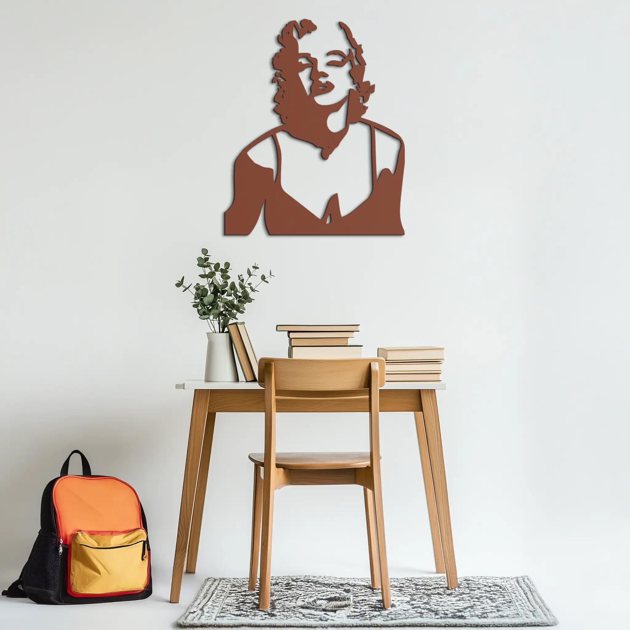 Glamorous Marilyn Monroe Metal Wall Art – Iconic Pop Art Steel Decor - KAF153