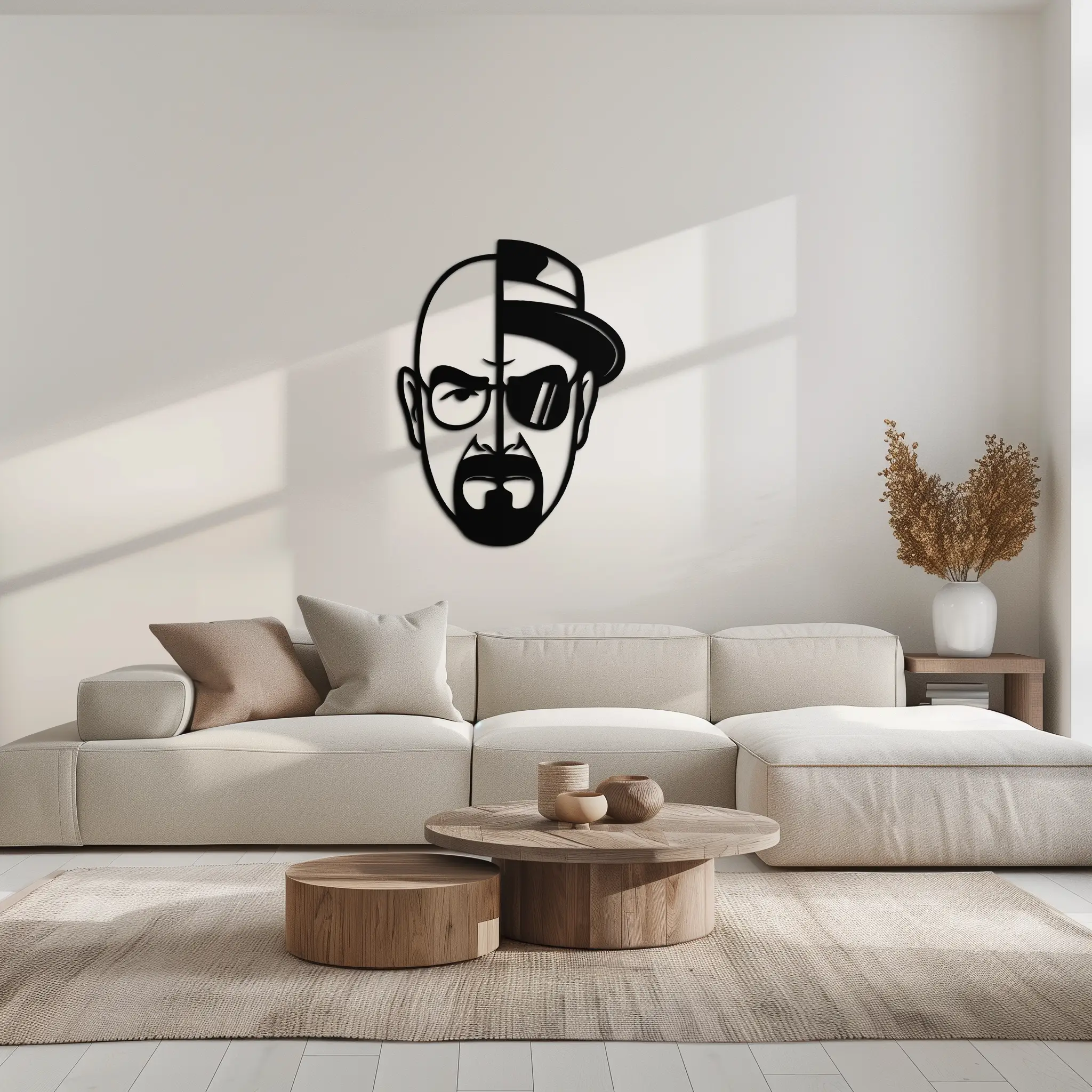 Walter White Metal Wall Art - Iconic TV Show Decor- KAF183