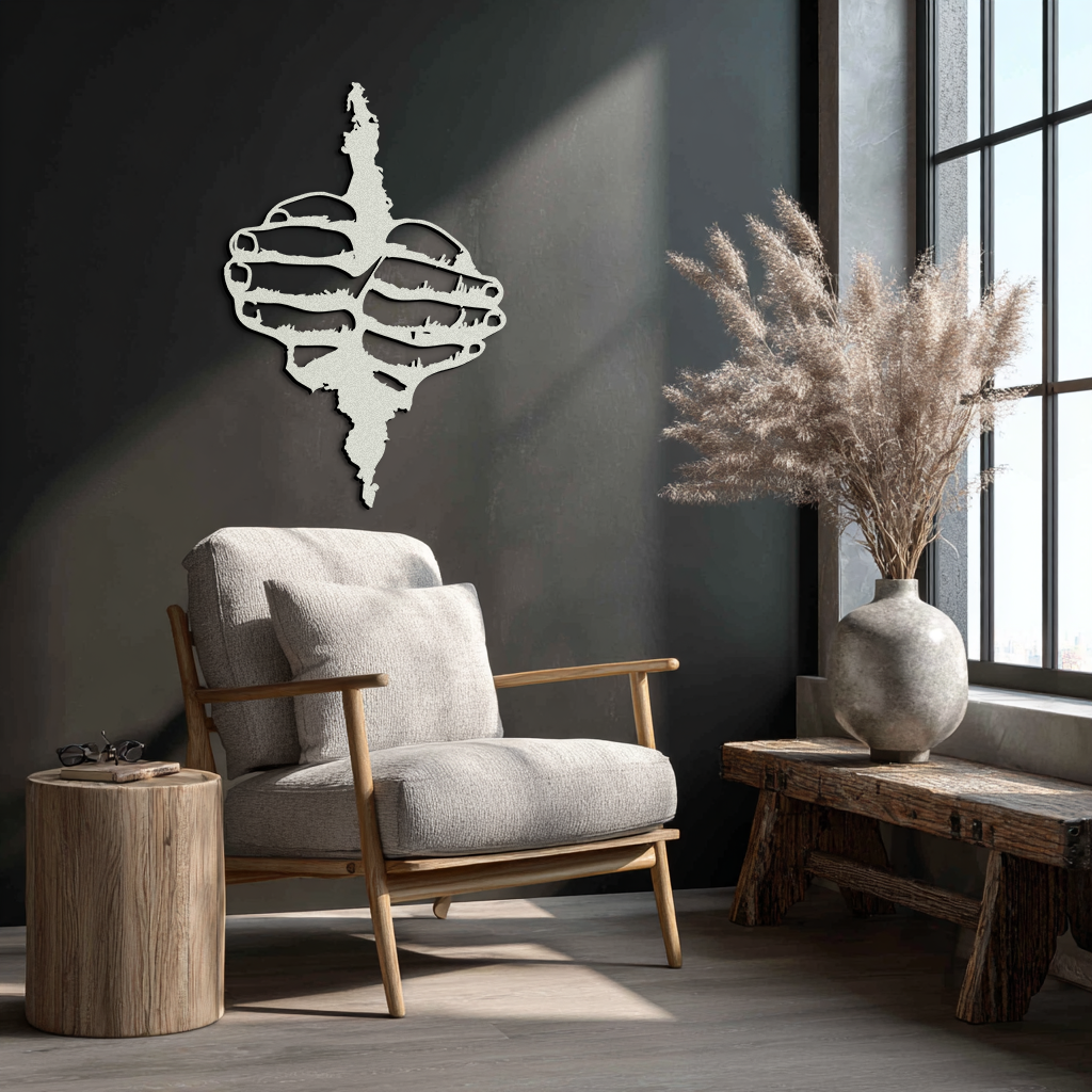 Freedom Hands Silhouette Metal Wall Art – Black Steel Inspirational Home Decor- KAF488