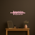 Enemies to Lovers Sword Quote Metal Wall Art – Romantic Typography Decor - KAFGP094