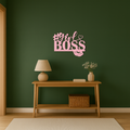 Girl Boss Metal Wall Art – Feminine Power & Modern Decor - KAFGP119
