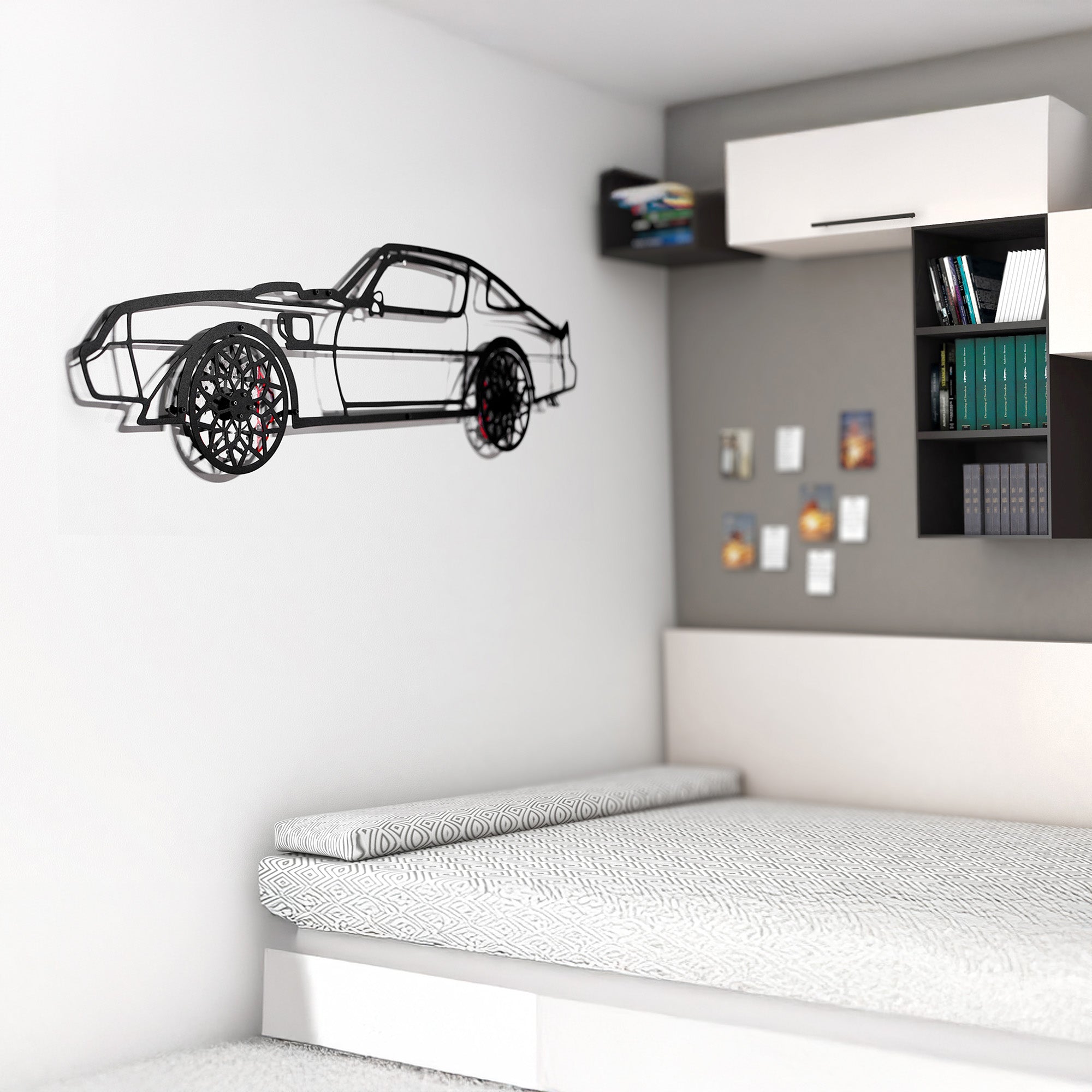 1979 Pontiac Trans Am Metal Wall Art – Spinning Wheel Edition-KAFMEKA001