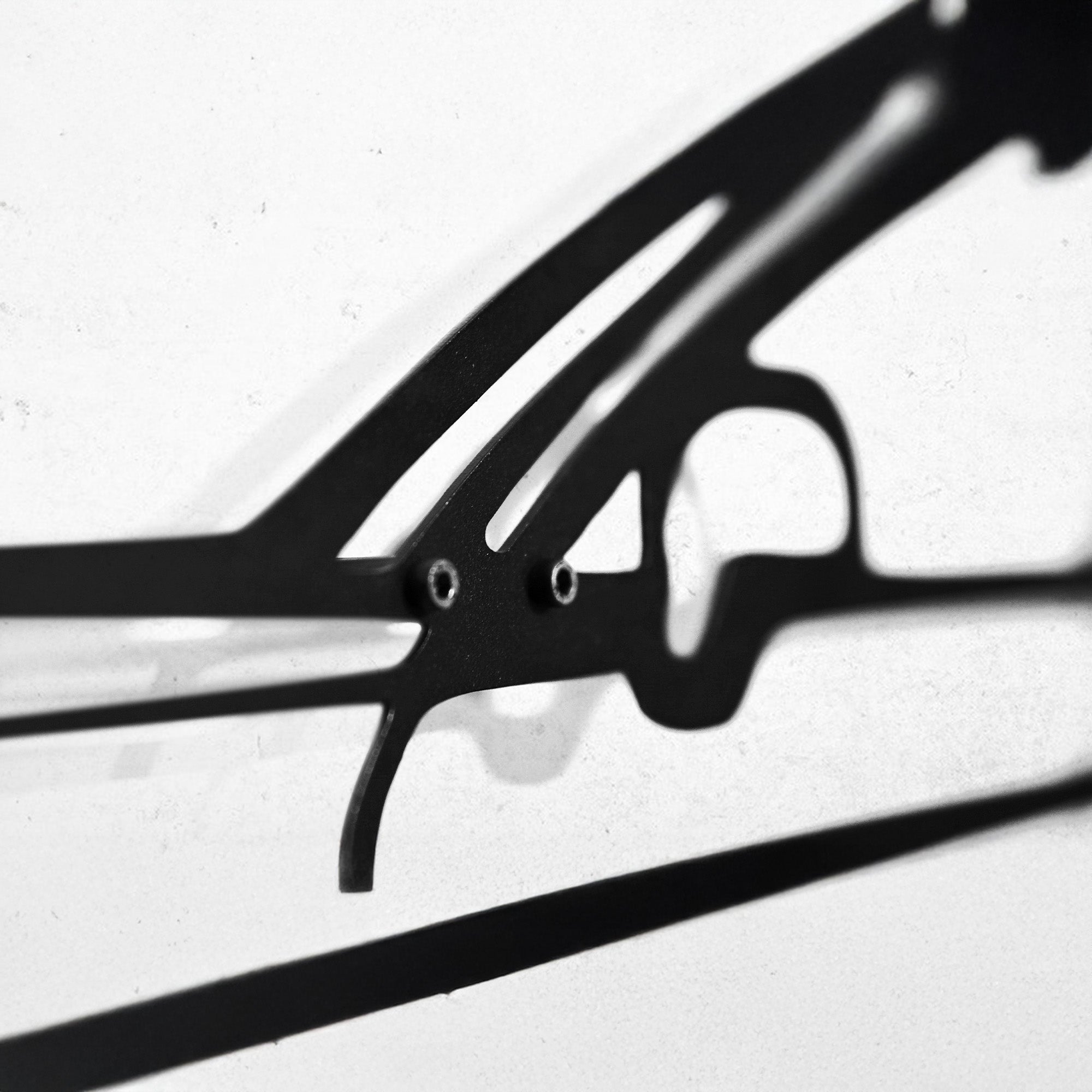 2022 Porsche Panamera 4S Wall Art – Steel Silhouette with Spinning Wheels-KAFMEKA009