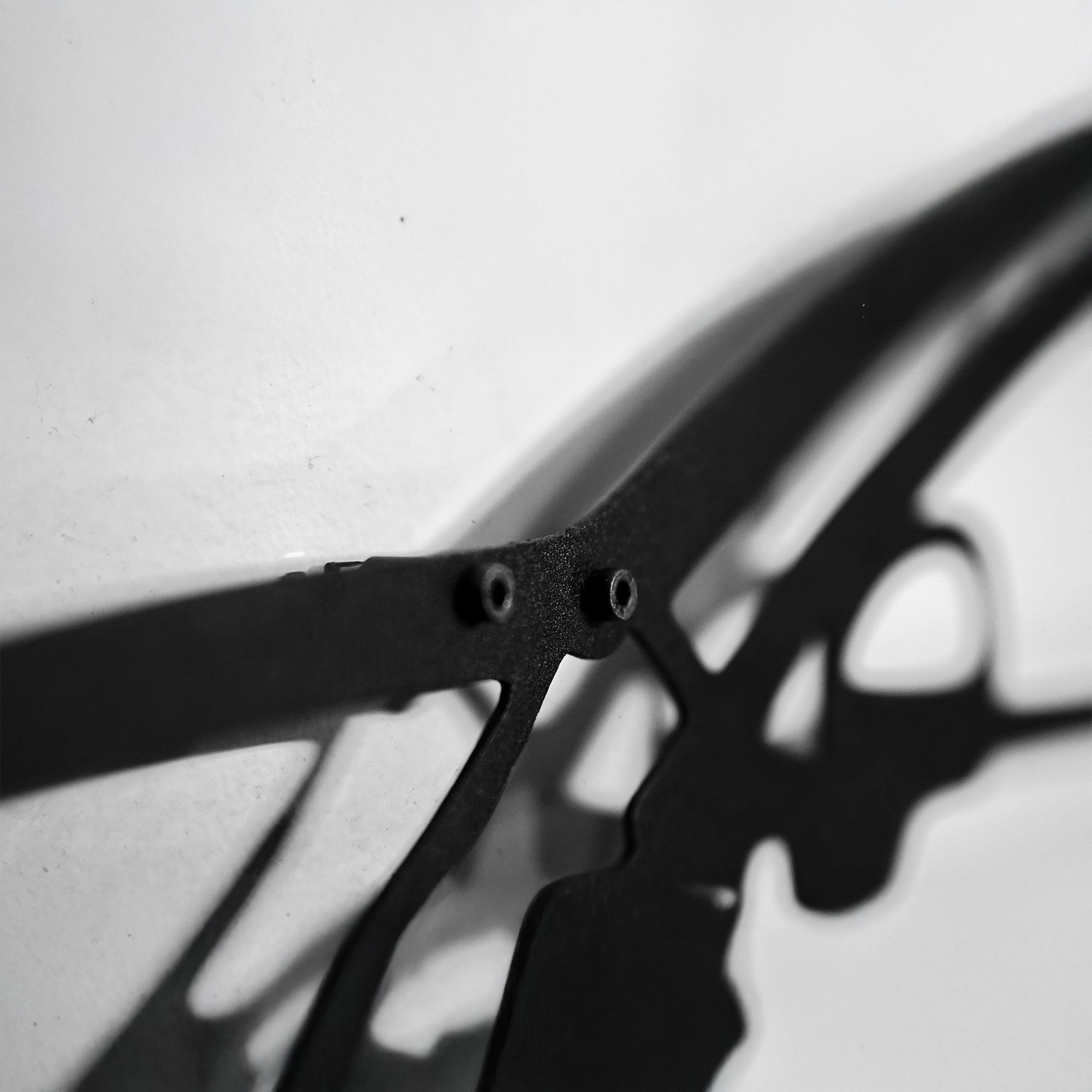 2022 Volkswagen Golf GTI Wall Art – Steel Silhouette with Spinning Wheels-KAFMEKA010