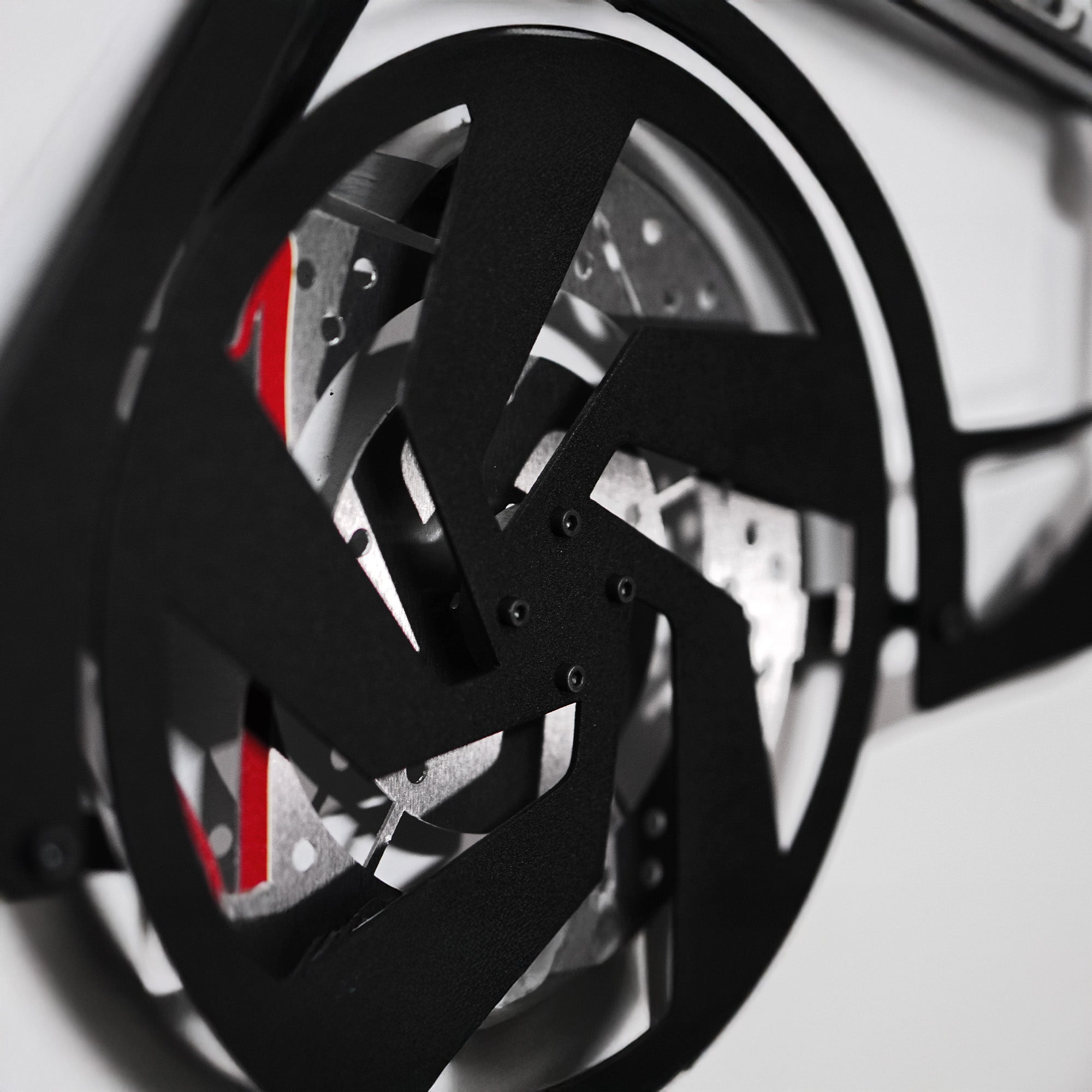 2022 Volkswagen Golf GTI Wall Art – Steel Silhouette with Spinning Wheels-KAFMEKA010