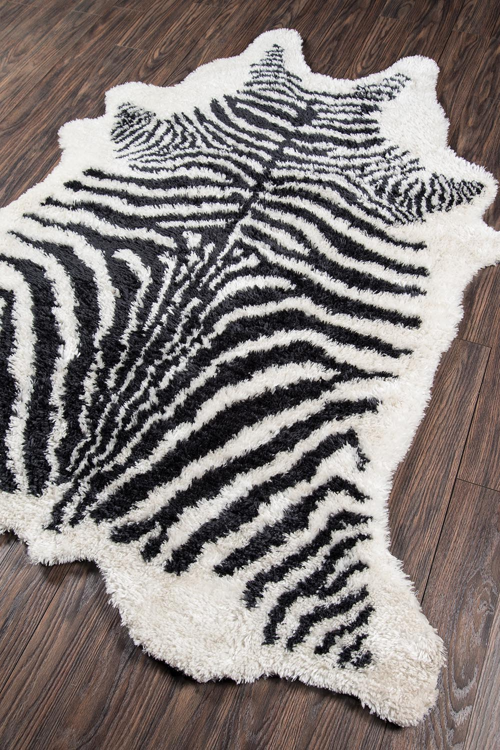 Faux Zebra Faux Rug