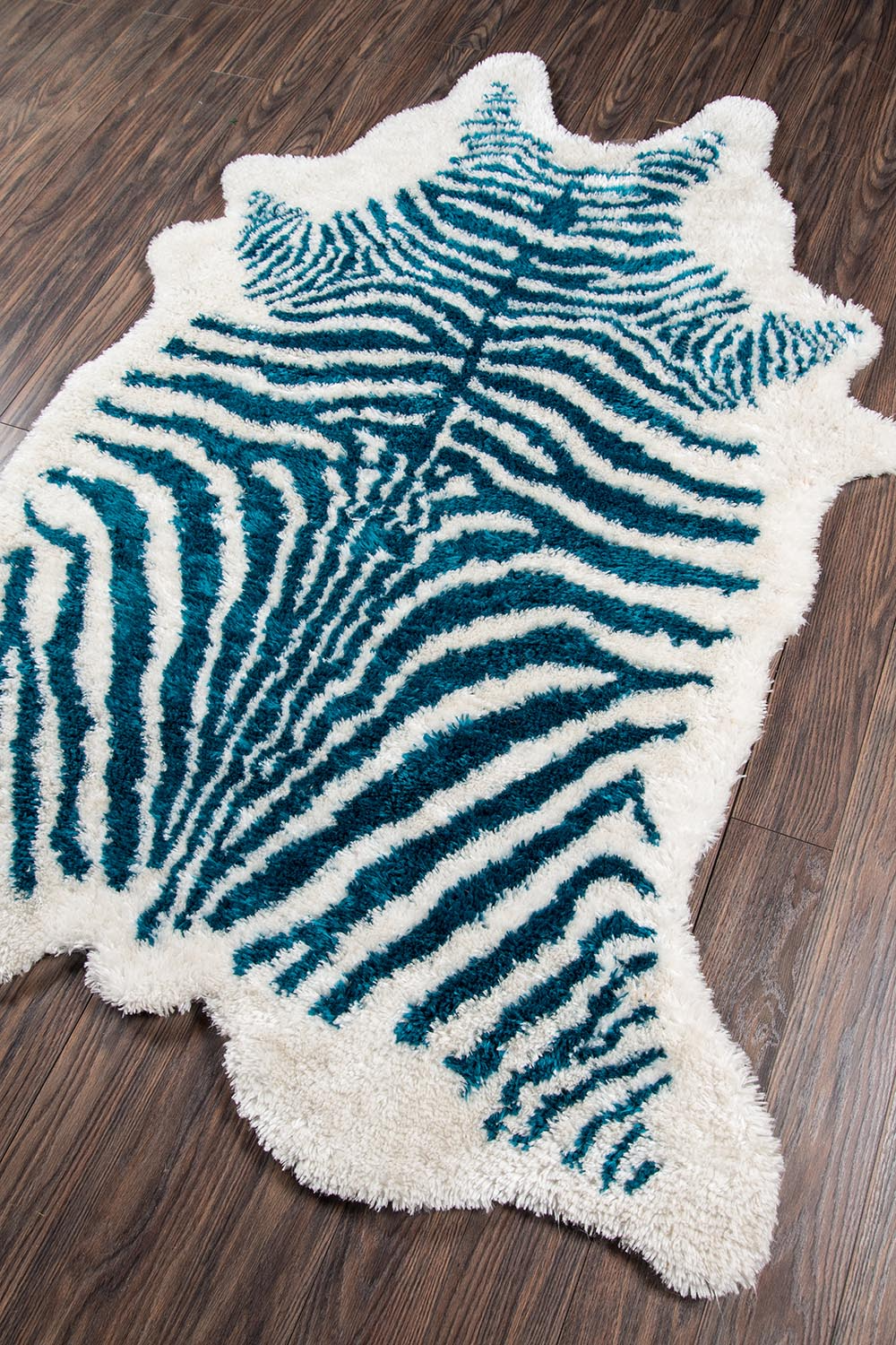 Faux Zebra Faux Rug
