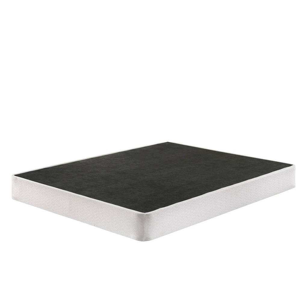 King size 8-inch Metal Frame Box-Spring Mattress Foundation with Cover