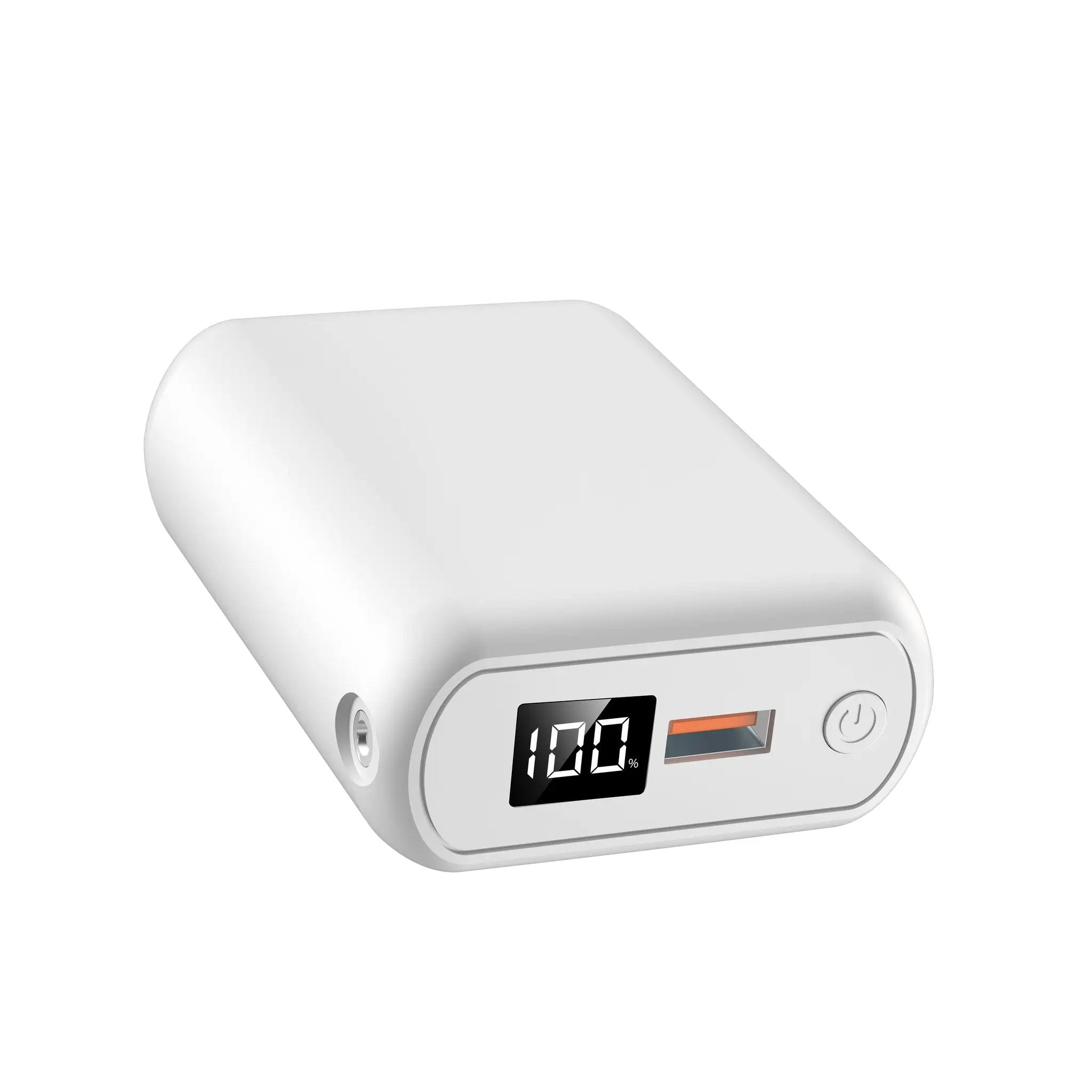 Power bank LITEGUEST 20,000 mAh, white ultra-compact with digital display