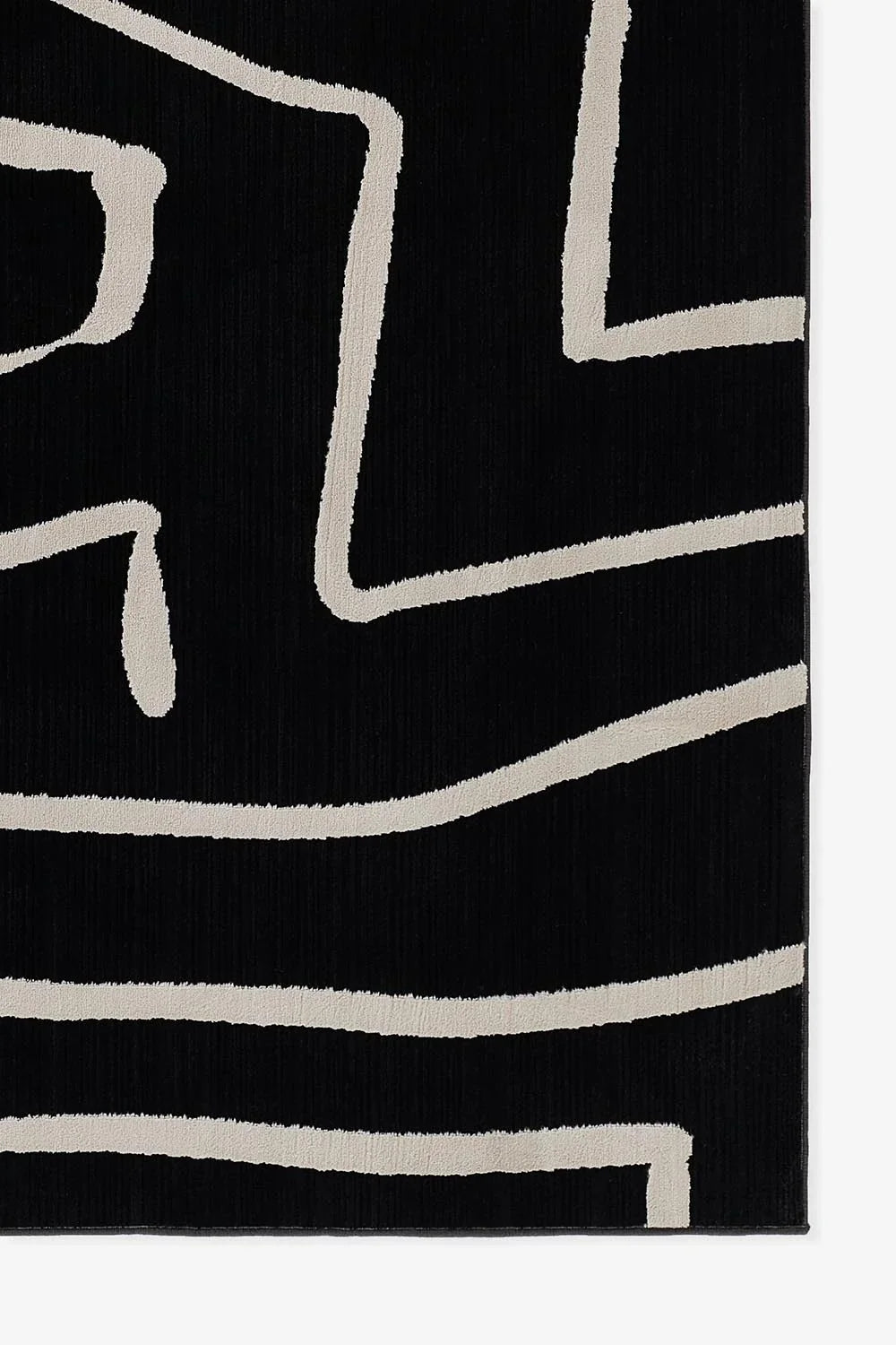 Milano Monochrome Lines Rug