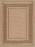 Isoko Bordered Faux Jute Rug
