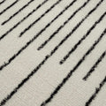 Angus Black&White Geometric Area Rug