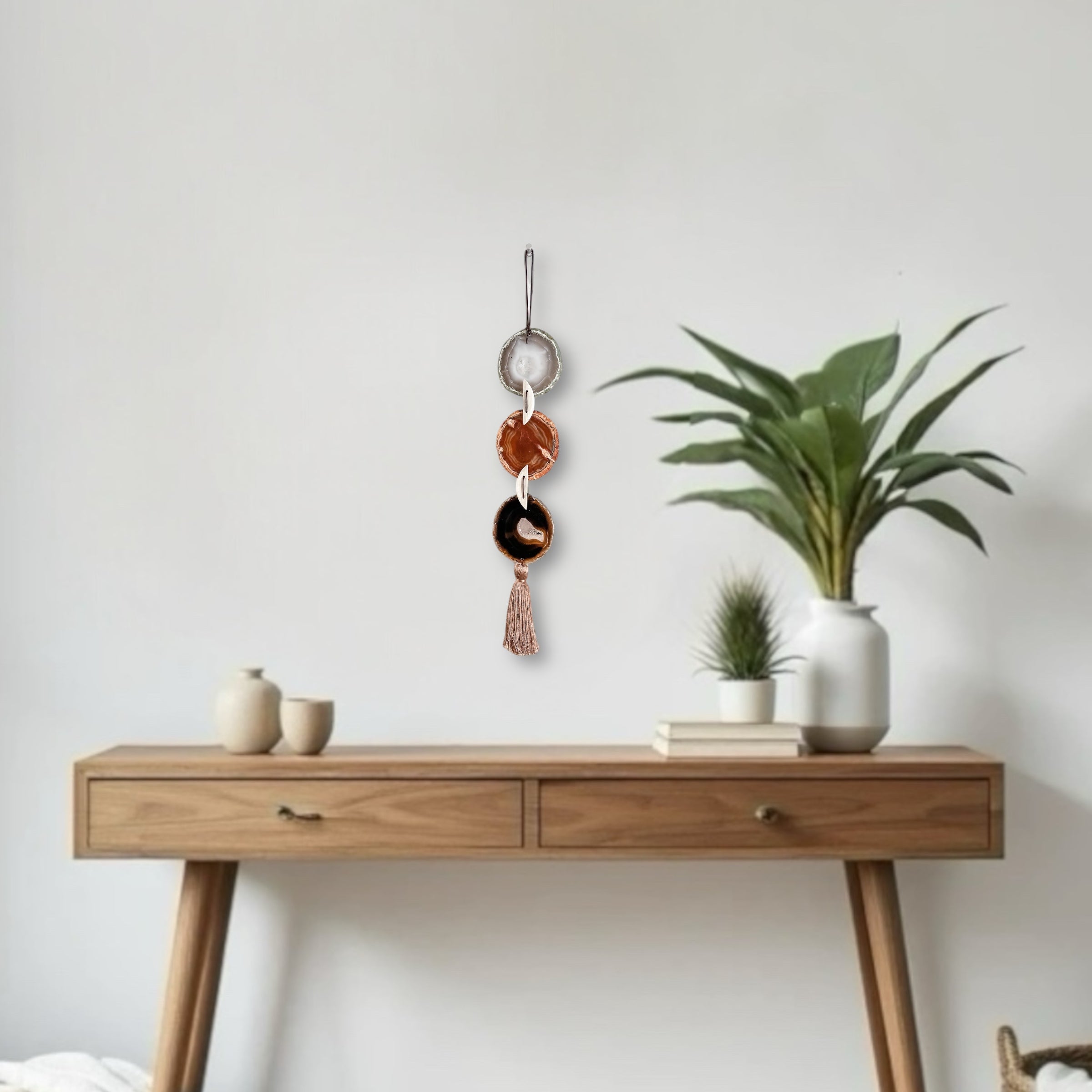 Copper Agate Wall Hanging