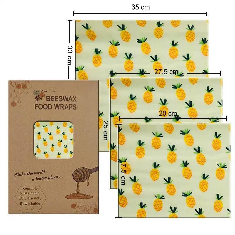 Eco-Friendly Reusable Food Wraps