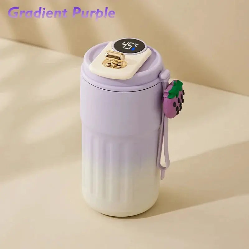 🌡️ Smart LED Thermos Bottle – Stainless Steel Travel Flask