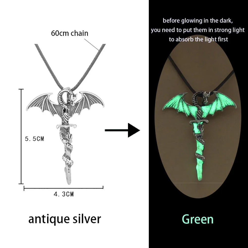 Luminous Glowing Pendant Necklace