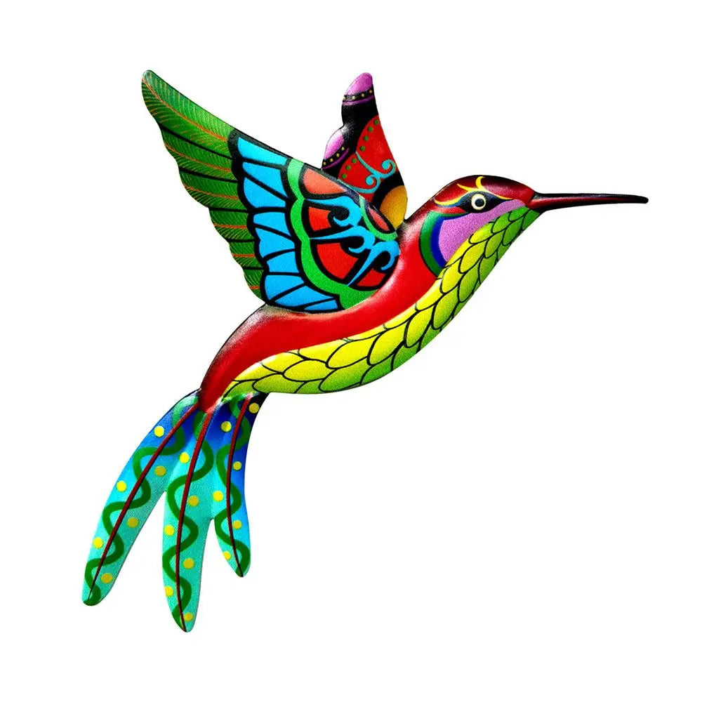Metal Hummingbird Wall Decor