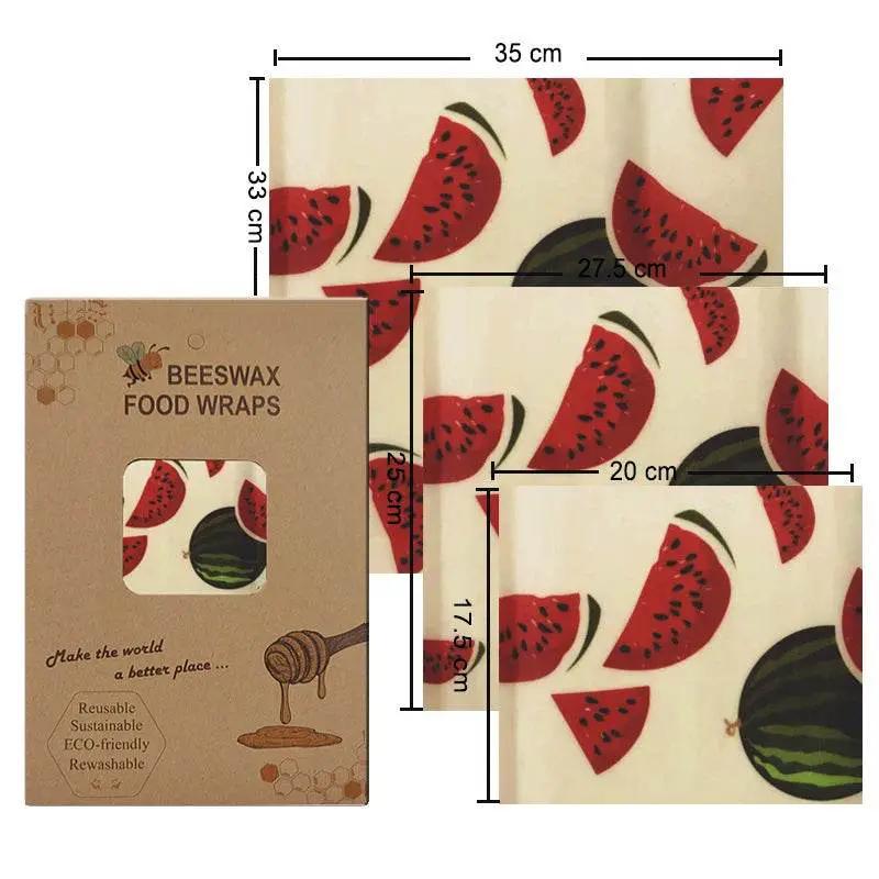 Eco-Friendly Reusable Food Wraps